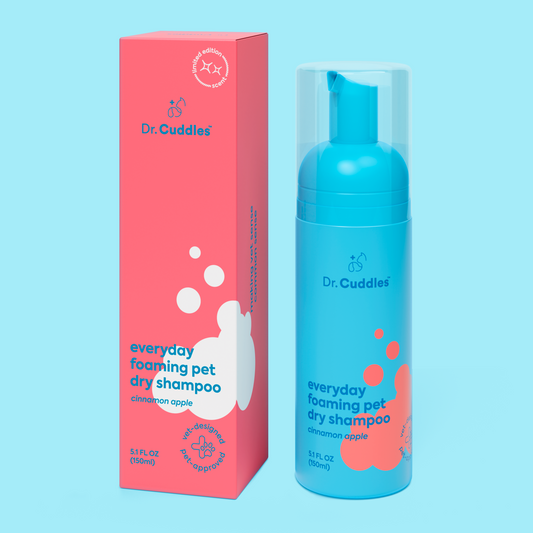 NEW* Seasonal foaming pet dry shampoo