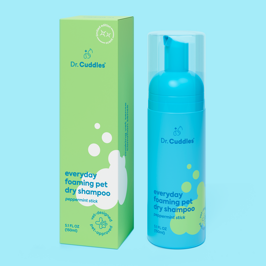 NEW* Seasonal foaming pet dry shampoo