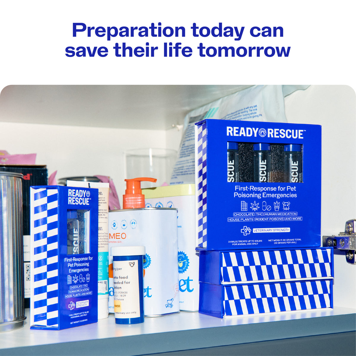 ReadyRESCUE™: lifesaving home emergency treatment for chocolate & other pet poisons (for pets 30 lbs and under)