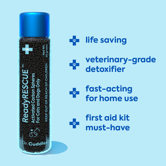 ReadyRESCUE™: lifesaving tool for chocolate & other pet poisons (for pets 30lbs and under)