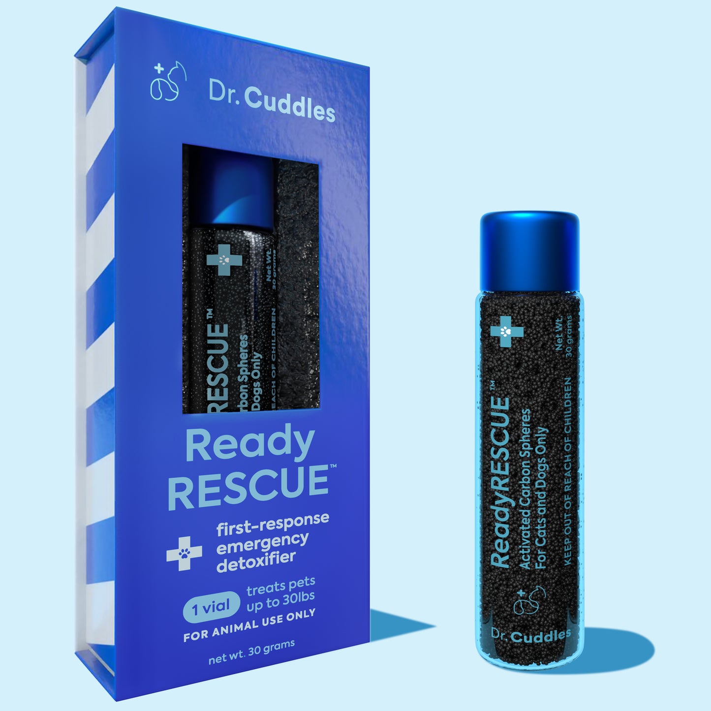 ReadyRESCUE™: lifesaving tool for chocolate & other pet poisons (for pets 30lbs and under)