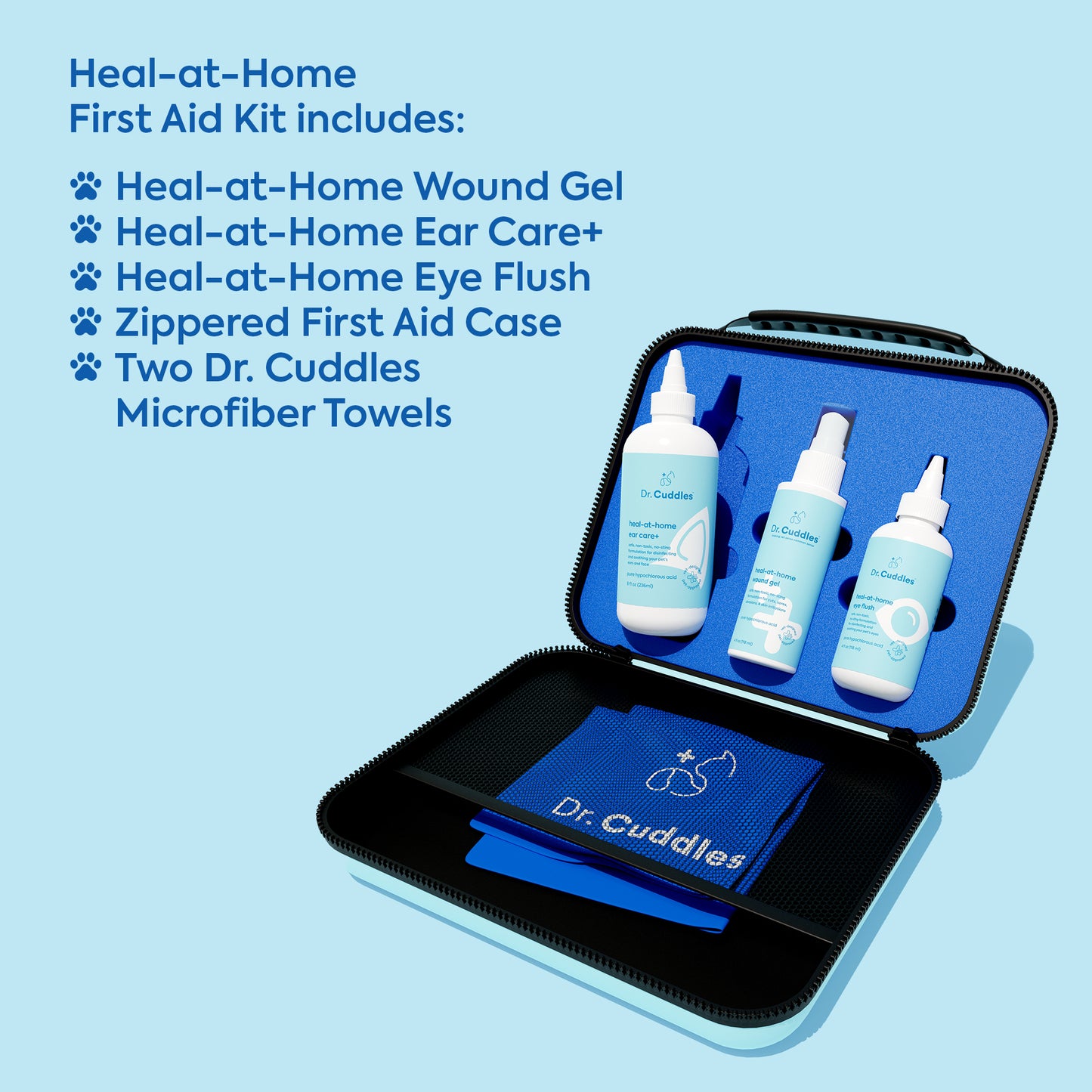 Heal-at-home first aid kit