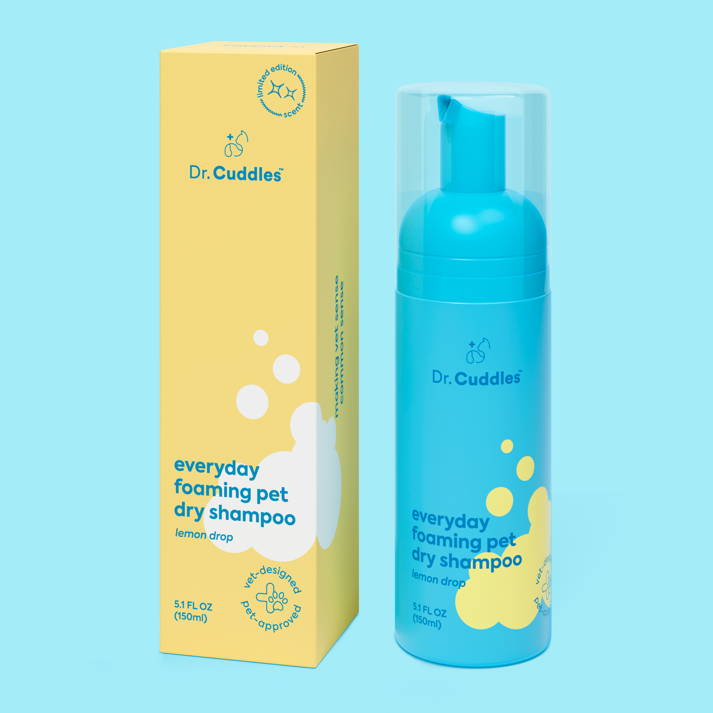 NEW* Seasonal foaming pet dry shampoo