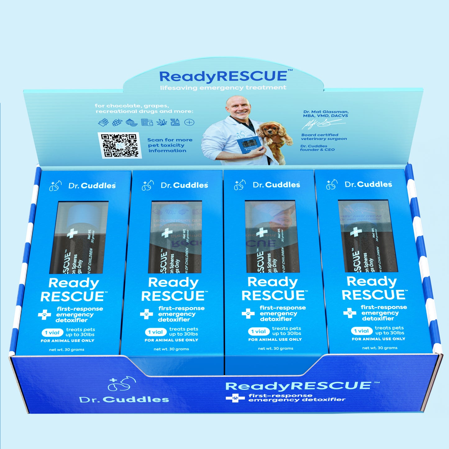 ReadyRESCUE™ Single (Treats 30 lb and less) (Case of 8 Units)